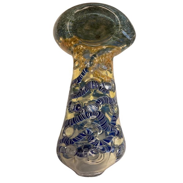 5" HAND PIPE FRITZ GLASS