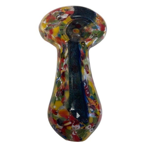 4.5" HAND PIPE DOTS WITH DICHROIC