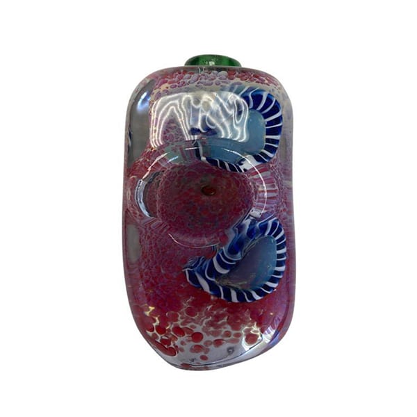 3.4" HAND PIPE FRITZ GLASS