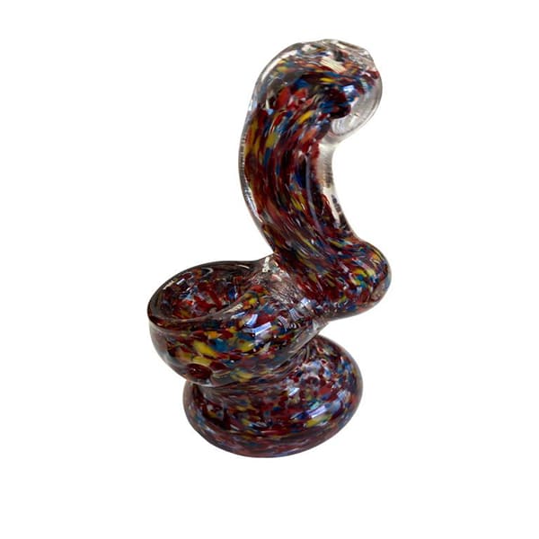 4" HAND PIPE FRITZ GLASS