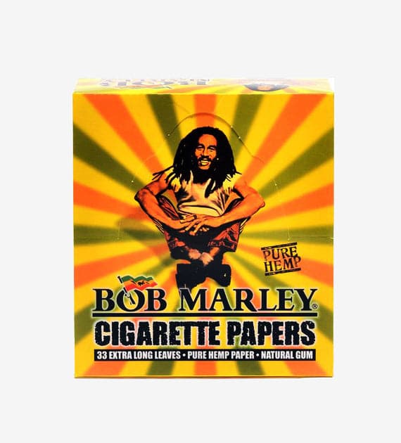 BOB MARLEY CIGARETTE PAPERS - EXTRA LONG LEAVES x 50 PACKS/ BOX 1 BOB MARLEY CIGARETTE PAPERS - EXTRA LONG LEAVES x 50 PACKS/ BOX