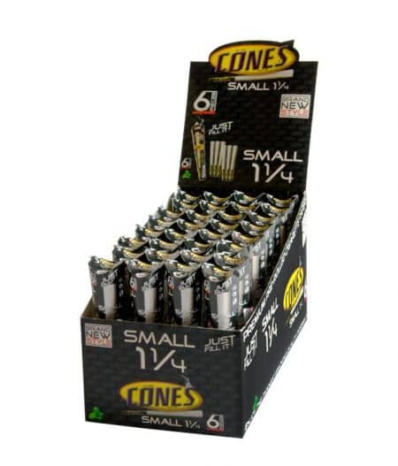 CONES SMALL 1 1/4 x 6 PIECES