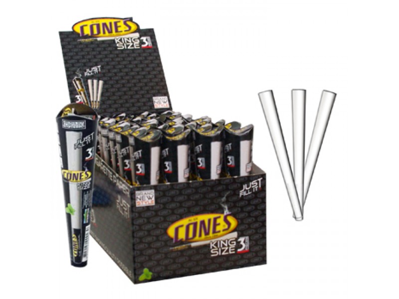 CONES KING SIZE x 3 PIECES