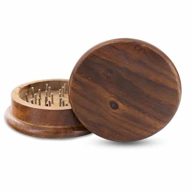 LARGE WOODEN GRINDER 2.8"