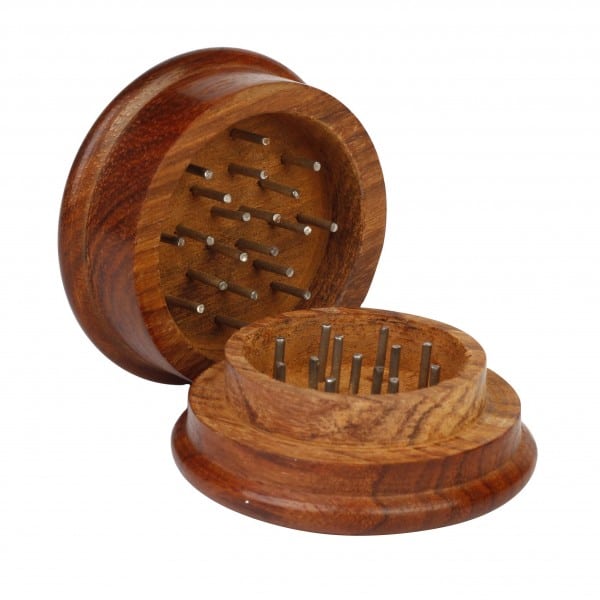 SMALL WOODEN GRINDER 1.8"