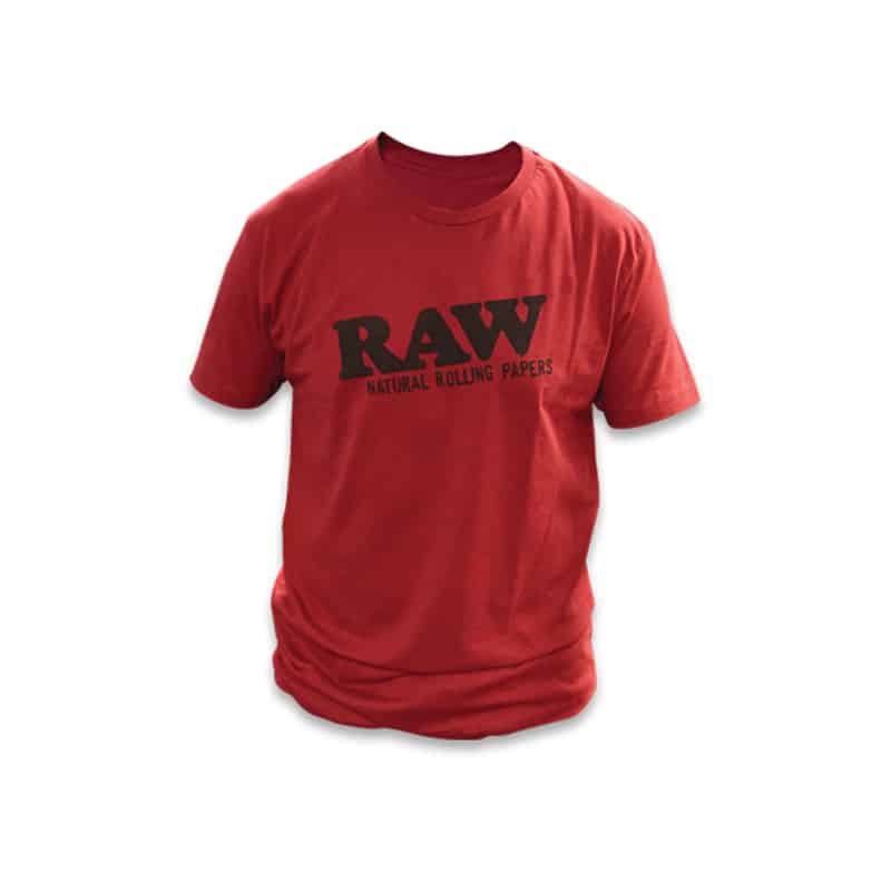 RAW LIFE RED LOGO T-SHIRT
