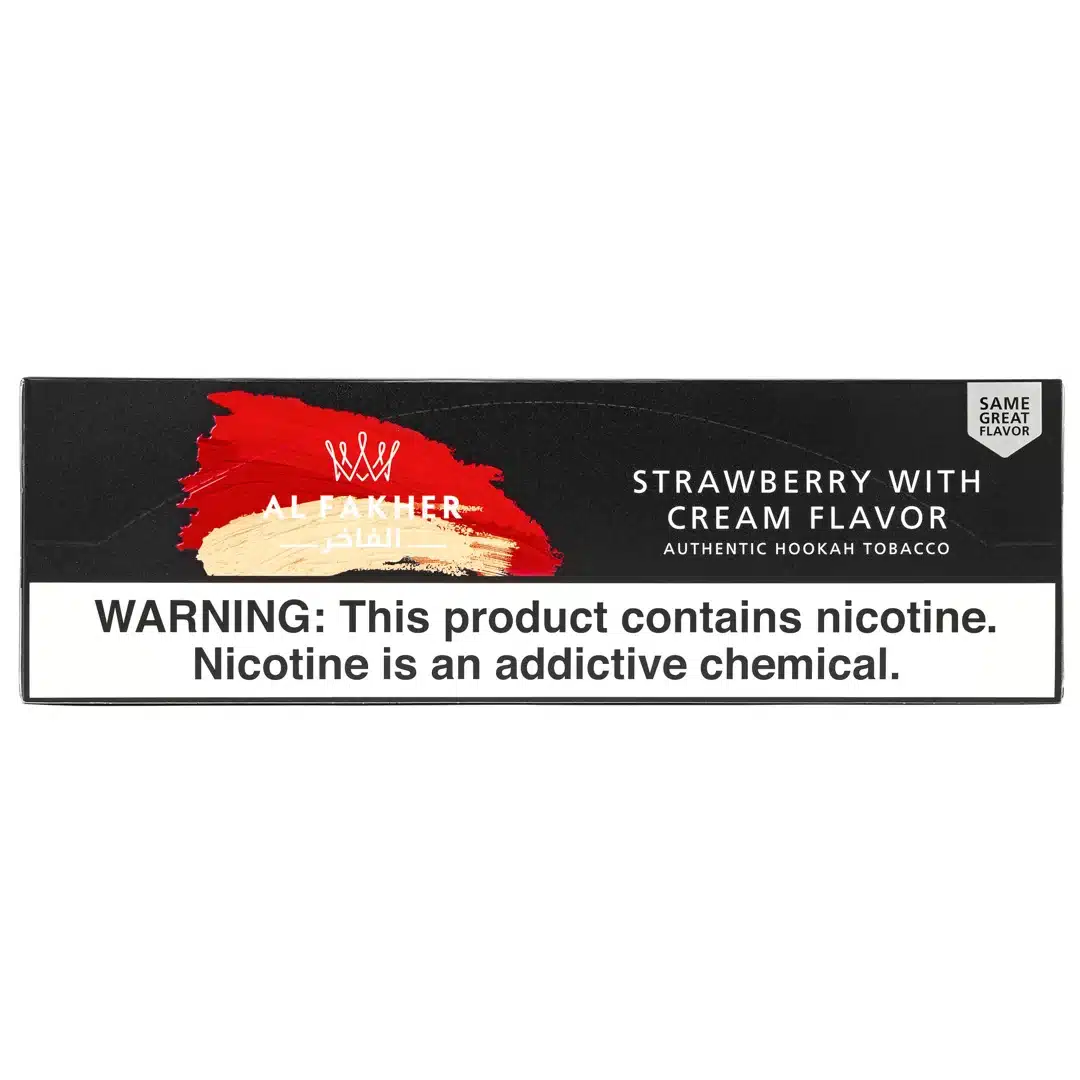 AL FAKHER STRAWBERRY WITH CREAM 500G 1 AL FAKHER STRAWBERRY WITH CREAM 500G