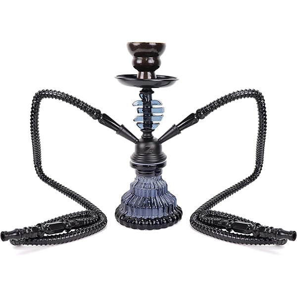11″ ZEBRA THE KNIGHT HOOKAH 2 HOSE