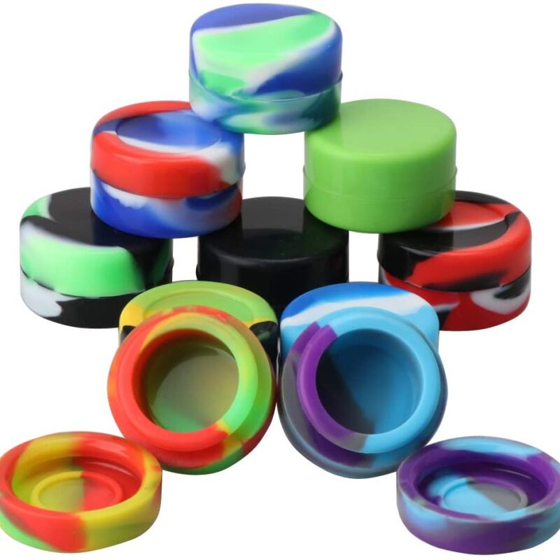 SMALL SILICONE CONTAINER - ASSORTED COLORS