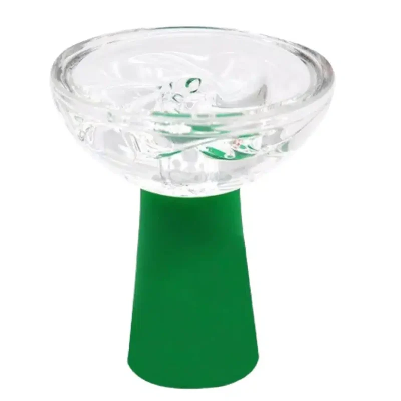 ZEBRA HOOKAH BOWL SPIRAL GLASS