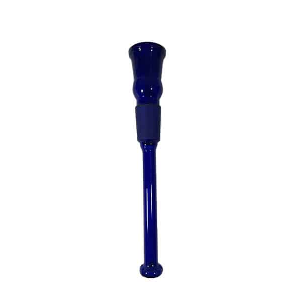 HIGH PROFILE 18mm MALE TO 18mm FEMALE DOWNSTEM SHOWERHEAD DIFFUSER BLUE