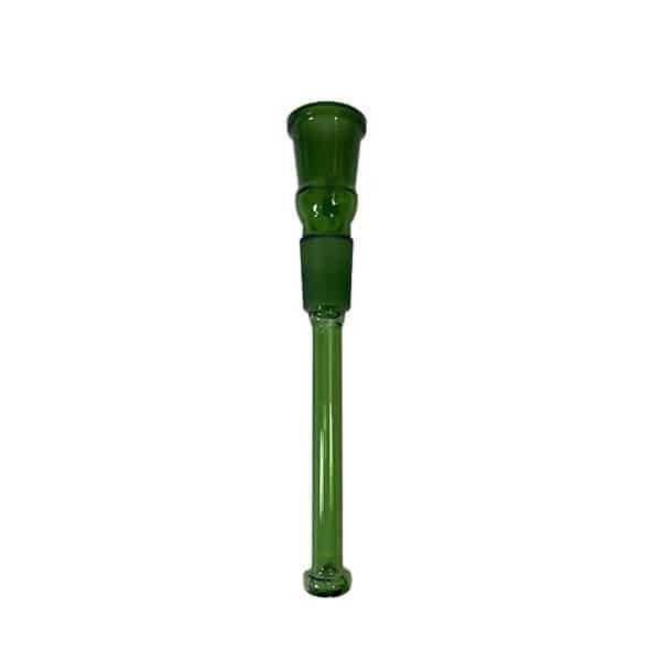 HIGH PROFILE 18mm MALE TO 18mm FEMALE DOWNSTEM SHOWERHEAD DIFFUSER GREEN