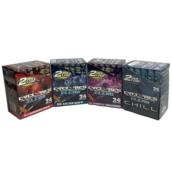 CYCLONES PRE ROLLED TRANSPARENT CONE