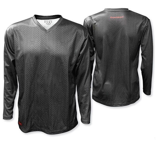 RAW STATUS WATERMARK LONG SLEEVE SHIRT