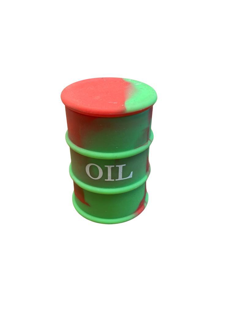 SMALL OIL BARREL SILICONE CONTAINER