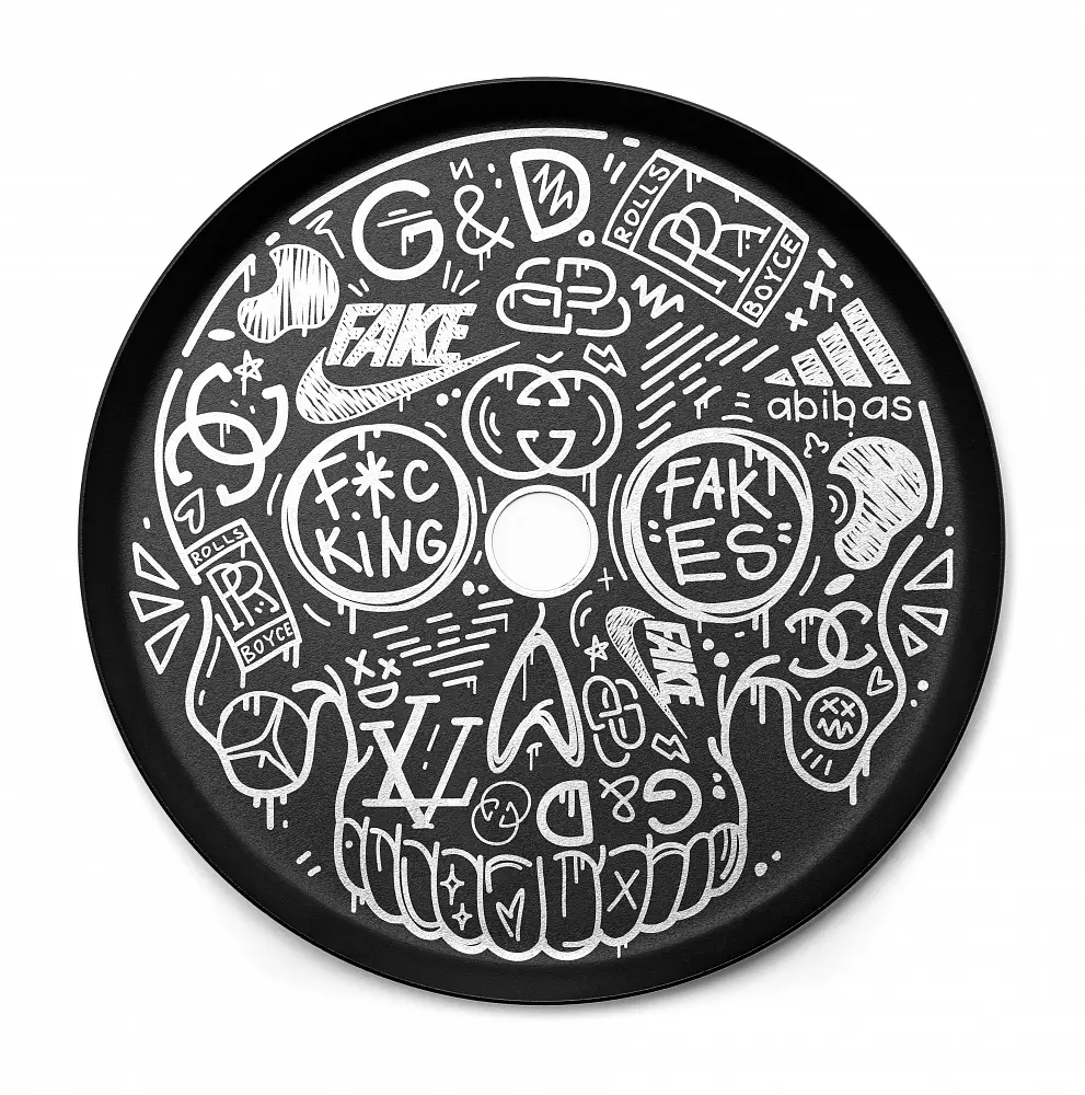 Hookah Plate for Alpha Model X (No.8) 1 Hookah Plate for Alpha Model X (No.8)