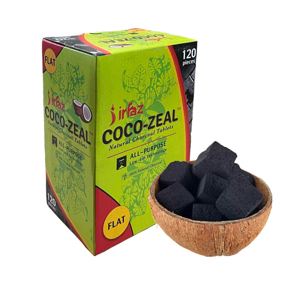 Irfaz Coco-Zeal Charcoal 1kg/25m