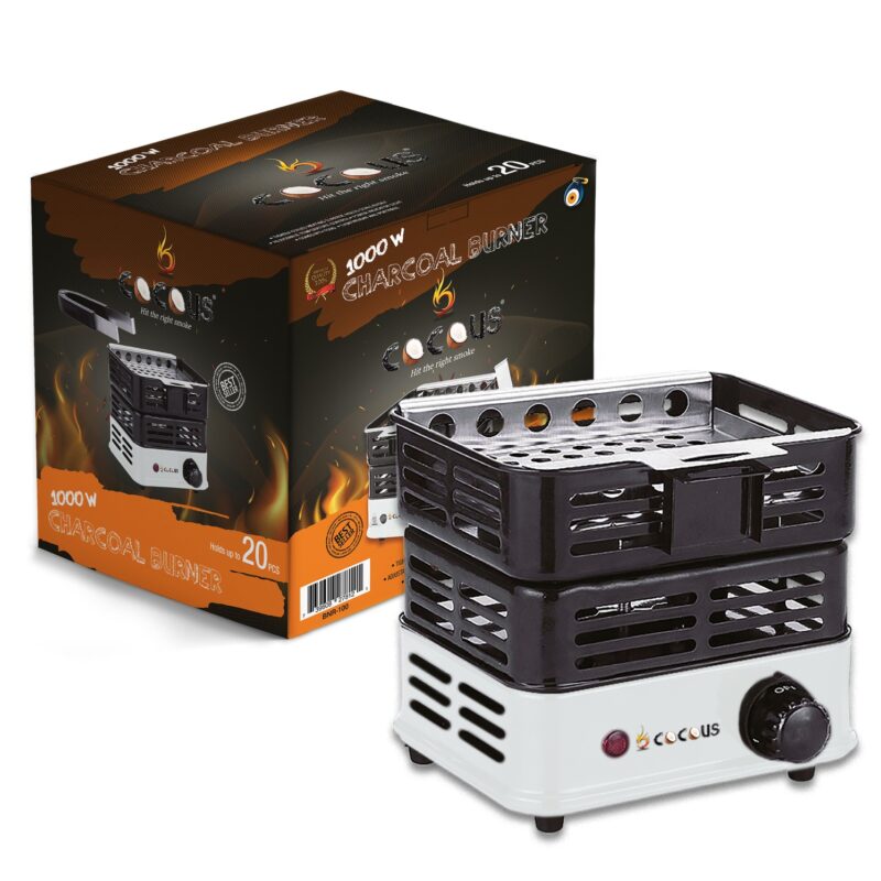 CocoUS Large Party Charcoal Burner 1000W