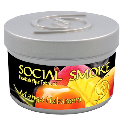 Social Smoke Mango Habanero 200gr 1 Social Smoke Mango Habanero 200gr