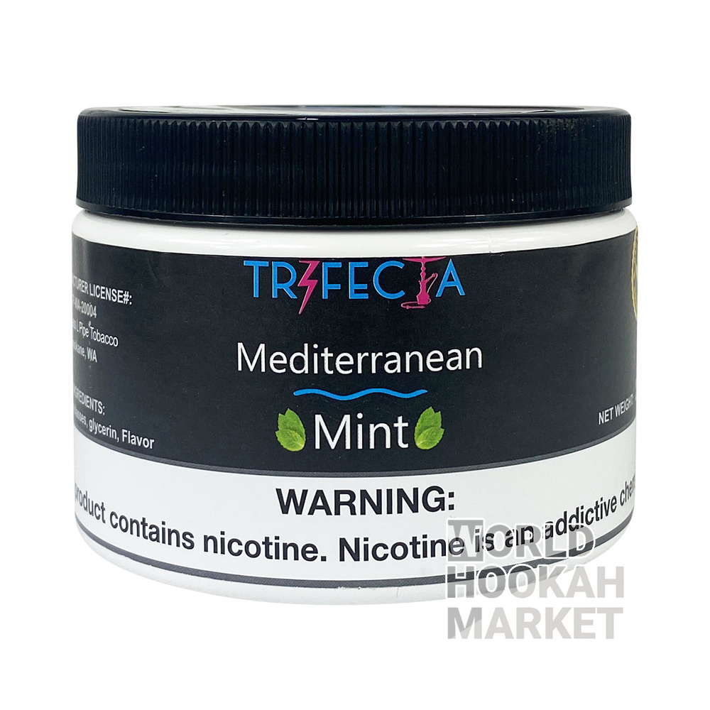 Trifecta Tobacco MEDITERRANEAN Mint (Blonde line) - 250gr