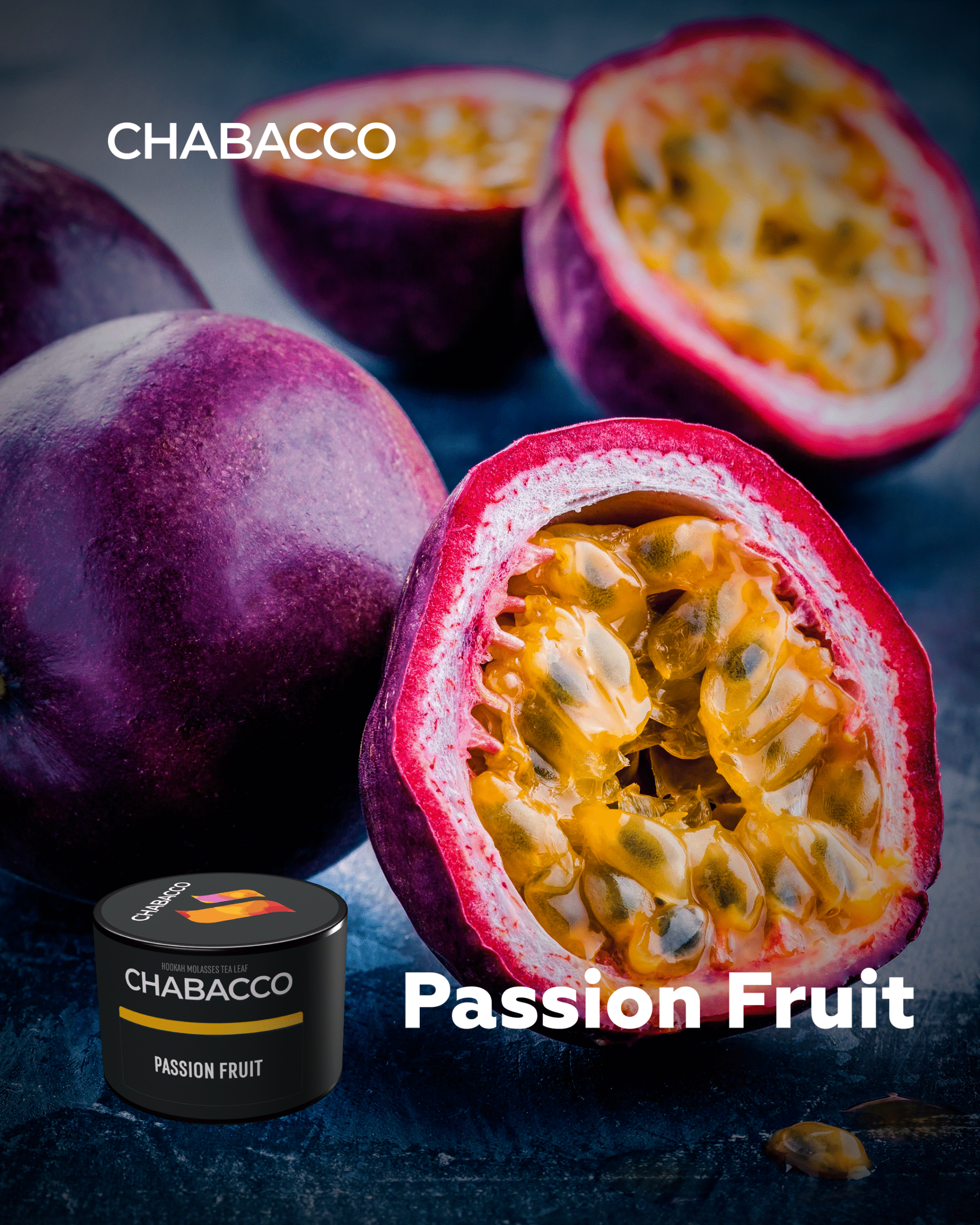Chabacco Passionfruit 50 gr 1 Chabacco Passionfruit 50 gr