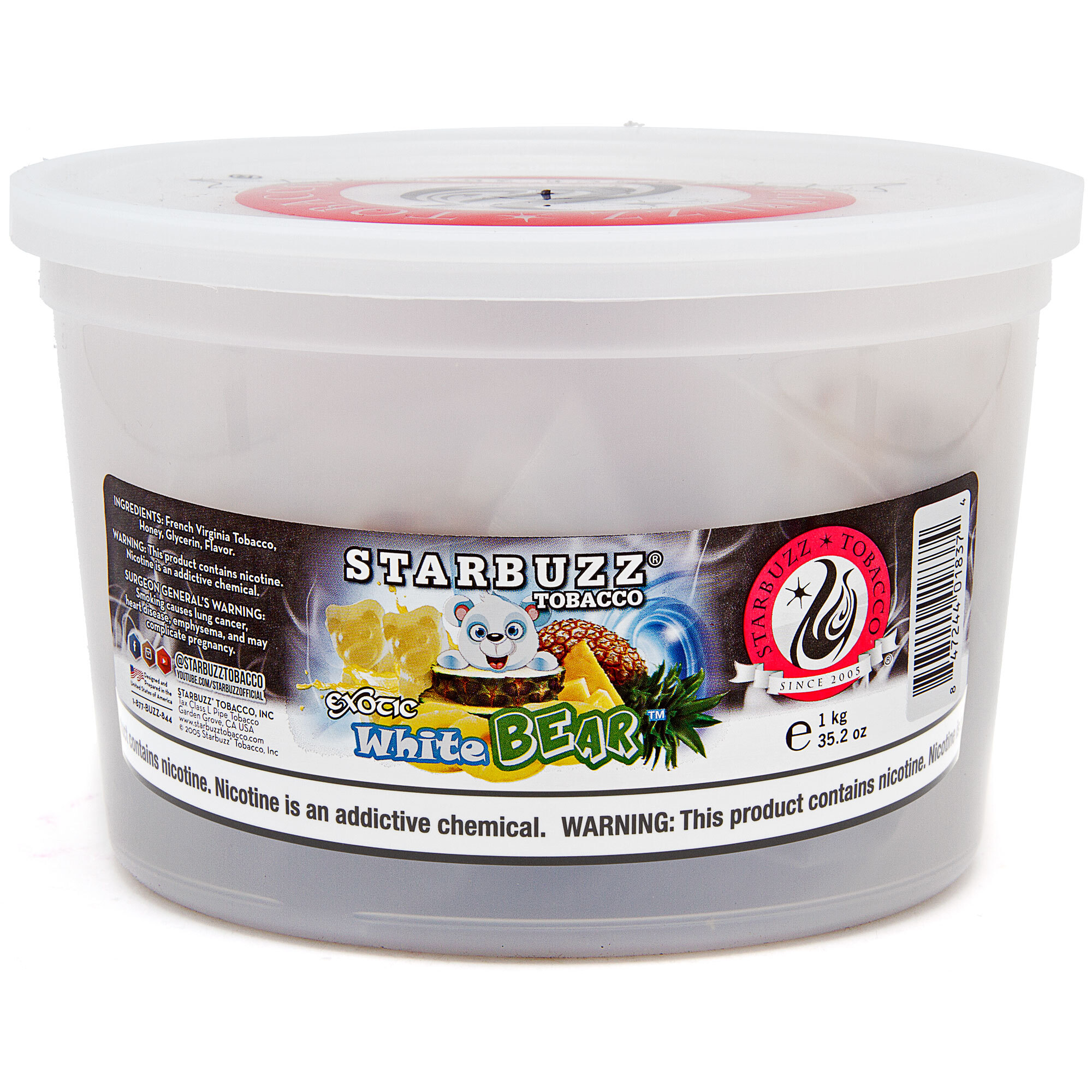 Starbuzz Bold Exotic White Bear 1 Starbuzz Bold Exotic White Bear