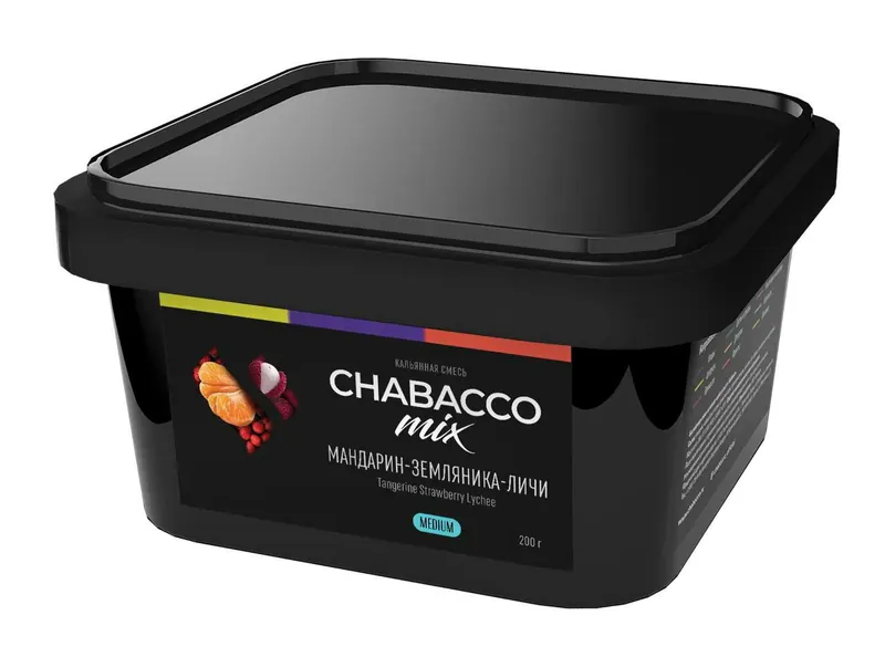 Chabacco Mix Tangerine Strawberry Lychee 200 gr