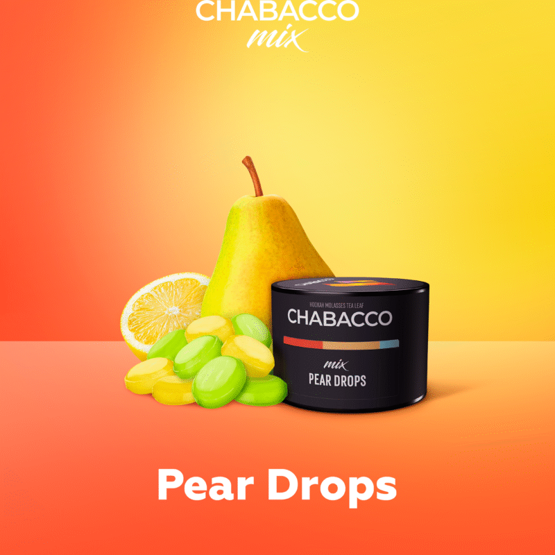 Chabacco Pear Candies 50 gr