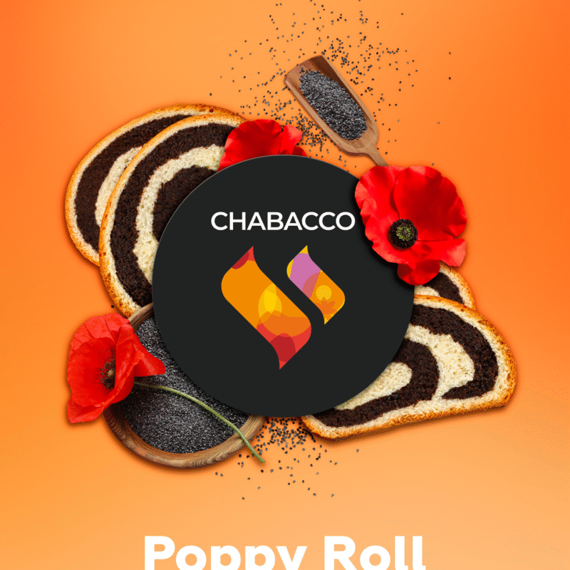 Chabacco Poppy Seed Roll 50gr