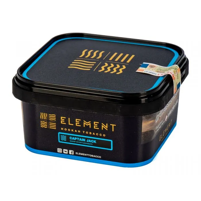 Element Tobacco Captain Jack (Water Line) - 200gr