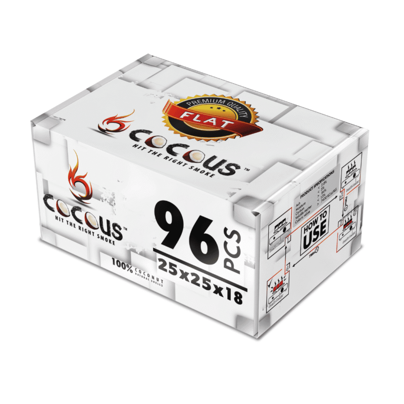 CocoUS Charcoal 96 pieces FLATS