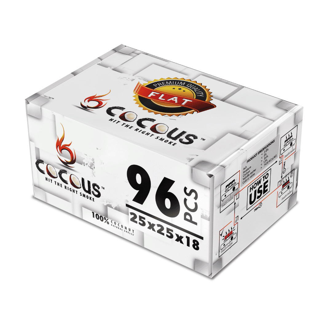 CocoUS Charcoal 96 pieces FLATS 1 CocoUS Charcoal 96 pieces FLATS