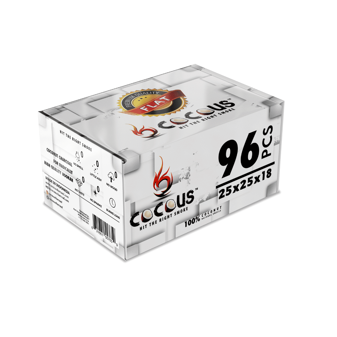 CocoUS Charcoal 96 pieces FLATS 3 CocoUS Charcoal 96 pieces FLATS - Image 3