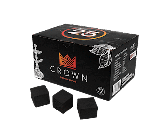 Crown Charcoal 25mm